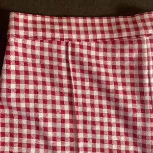 Red checkered pants from Free People SZ 6 thumbnail 5