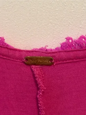 Free People Pink Lace Mini Dress thumbnail 4