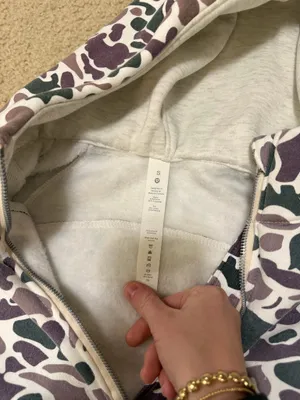 Camo Lululemon Scuba Hoodie thumbnail 3