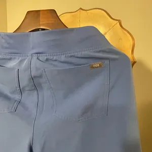 Figs Zamora Jogger Scrub Pants with Drawstring in Cell Blue thumbnail 10
