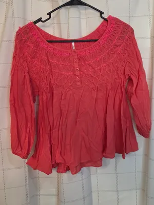 Free People Cotton Blouse thumbnail 2