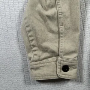 L.L.Bean Women’s Petite XL Jacket Khaki Brown Canvas Utility Field Coat thumbnail 10