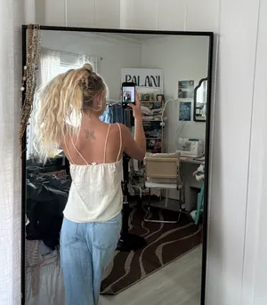 Butter Yellow Silk Top thumbnail 2