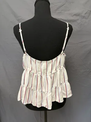 XL Miami Floral Cropped Blouse thumbnail 2