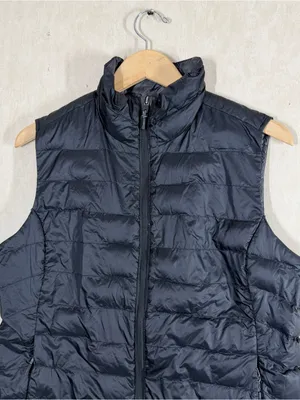 Rei Co-op Women’s Down Vest Puffer Sleeveless Full Zip Lightweight in Black L thumbnail 2