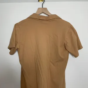 Big Bud Press Camel Brown Polo Shirt Cotton Short Sleeve Top Womens Small thumbnail 6