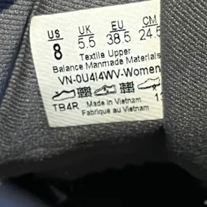 Vans‎ Women's 8 Grey Canvas Sneaker Slim Gym Shoe Skater Casual Comfortable thumbnail 10