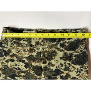Anthropologie Pilcro High Rise Skinny Corduroy Pants Floral Camo Green Brown 29 thumbnail 5