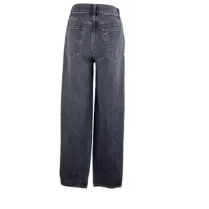 BDG Urban Outfitters High-Rise Baggy Black Denim Destroyed Denim thumbnail 4