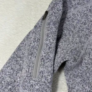 Patagonia Better Sweater 1/4 Zip Pullover Tailored Grey Womens L 25617 FA15 thumbnail 9