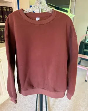 Caracilia Women's Oversized Crewneck Sweatshirt thumbnail 1