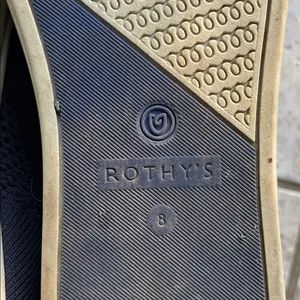 Rothy's Maritime Lattice Stitch Sneakers Navy thumbnail 11