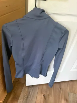 All Airlift Warm Radiant Full Zip Jacket in Bluestone thumbnail 5