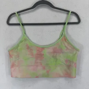 Fabletics Millie Reversible Bralette Size L Low‎ Impact Tie Dye Moisture Wicking thumbnail 1