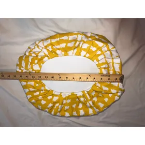 Saks Fifth Avenue Sunny Bucket Tote Bag Large Cotton Summer Beach Shopping Flaw thumbnail 10