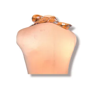 Rust‎ Floral Bandana Scarf Cottagecore Boho Square Neck Scarf Wrap Lightweight thumbnail 3