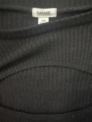 Garage Sweater Black thumbnail 2