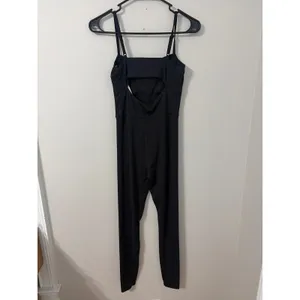 All In Motion Everyday Soft Jumpsuit Black XS Cutout Back Activewear New w/ Tags thumbnail 4