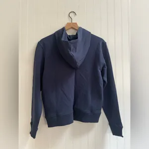 ALLBIRDS Women's The R&R Hoodie Organic Pima Cotton in True Navy Blue Size S NWT thumbnail 8