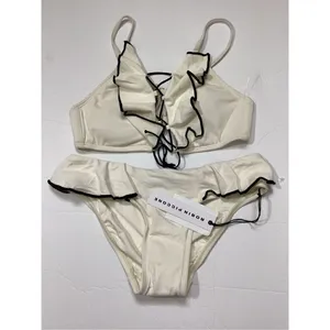 New. Robin Piccone ivory bikini. XXS/XS. Retails $189 thumbnail 6