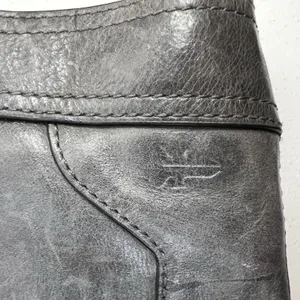 Frye Melissa Leather Crossbody Bag‎ Adjustable Strap Zip Antique Metal Hardware thumbnail 3
