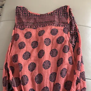 NWT Intimately Free People Soul of the‎ Sun Relaxed Bodysuit Peach Navy XS thumbnail 6