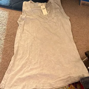 NWT anthropologie t.la grey blouse small‎ thumbnail 1