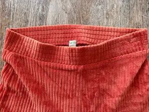 Aerie Groove-On Ribbed Velour Flare Pant thumbnail 4