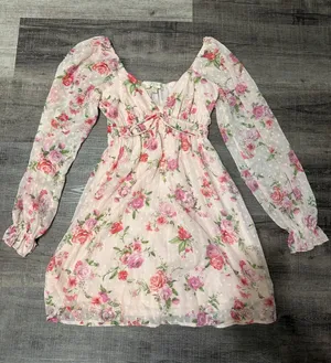 THIRTY THIRTY Floral Coquette Mini Dress thumbnail 1
