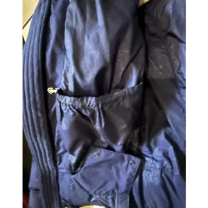 The North Face Goose Down Jacket XS Navy Puffer 600 Fill Hooded Coat Outdoors thumbnail 5