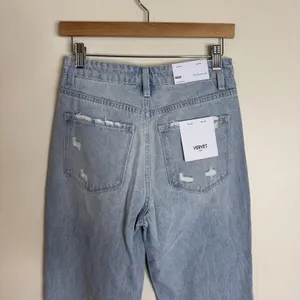 Vervet Blue Jeans Womens 26 Light Wash Leslie 90s Vintage‎ Flare Distressed thumbnail 9