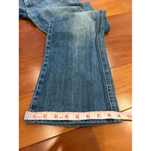 7 For All Mankind A Pocket Jeans Womens Blue Flare Low Rise U130J055U 31 thumbnail 11