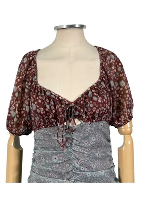 NEW Free People Tessa Mini Dress Size XS thumbnail 8