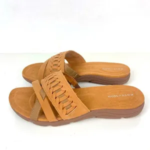 NWOT * EASY SPIRIT Linley Slide Sandals in Cognac - Size 6.5 thumbnail 5