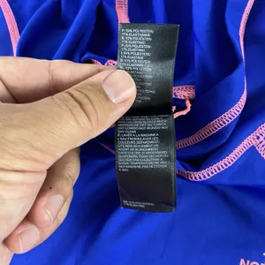 The North Face Hoodie Womens Medium Blue Running Performance Sweatshirt‎ Graphic thumbnail 6