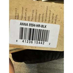 Anna by Anuschka Clutch Crossbody Handbag Kiss-Lock Closure Black Heritage thumbnail 7