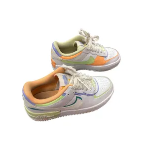 Nike Air Force 1 DX3718-100 wms shadow white multi color sneakers sz 7 SKU 9974 thumbnail 3
