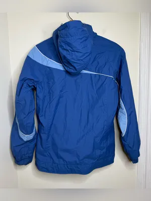 Columbia Ski Snow Jacket Coat Women’s Size Small Blue Nylon Zip Up thumbnail 2