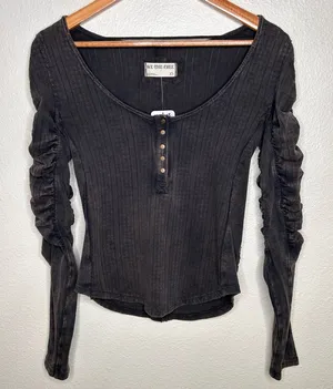 NWT We The Free - Free People Hope Henley Top extra small thumbnail 1