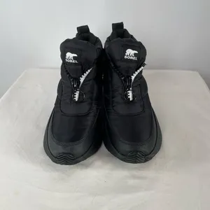 NWT Sorel Out N About III Puffy Zip Waterproof Boot in‎ Black Sea Salt Size 10 thumbnail 5