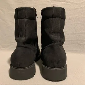 ALDO Combat Boots Women Sz 9 Army Green Reflow Knitted Lace Up Chunky Mid Calve thumbnail 6