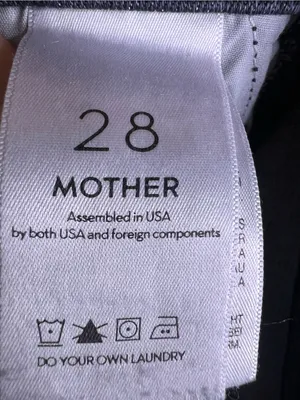 Mother Denim Insider Step Crop Fray in “Miss Moody Two Shoes Racer” size 28. thumbnail 11
