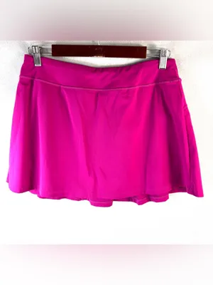 Stella L Pickleball Golf Tennis Pink Active Skort w Built-In Pocketed Shorts thumbnail 7