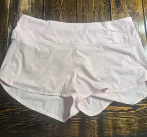 Strawberry Lululemon Milkshake Shorts size 14 speed up thumbnail 1