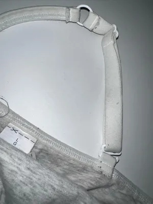 Old Navy Light Gray Cropped Camisole Bralette thumbnail 8