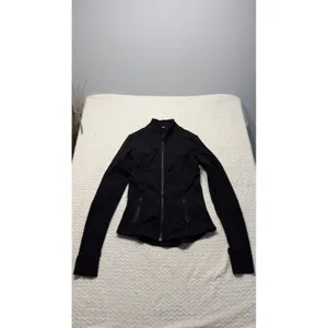 Lululemon Define Jacket Black Size 6 Full Zip Luon Activewear Yoga Coat 4675 thumbnail 2