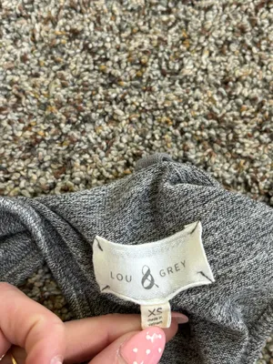 Lou & Grey Heathered Dress Grey XS thumbnail 3