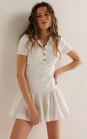 Free People Classic Charm Mini Dress thumbnail 1