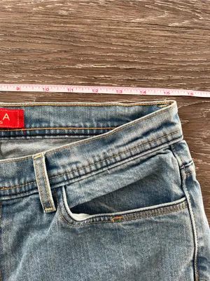 Vintage Zena Jeans 8P Y2K Light Wash Bootcut Stretch Denim Petite thumbnail 9