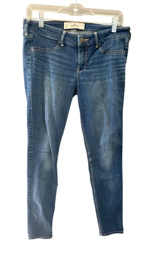 Hollister Y2k‎ Skinny Jeans Womens 9R W29 Medium Wash Low Rise Stretch Denim thumbnail 1